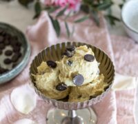 Próteinríkt Grískt jógúrt kökudeig