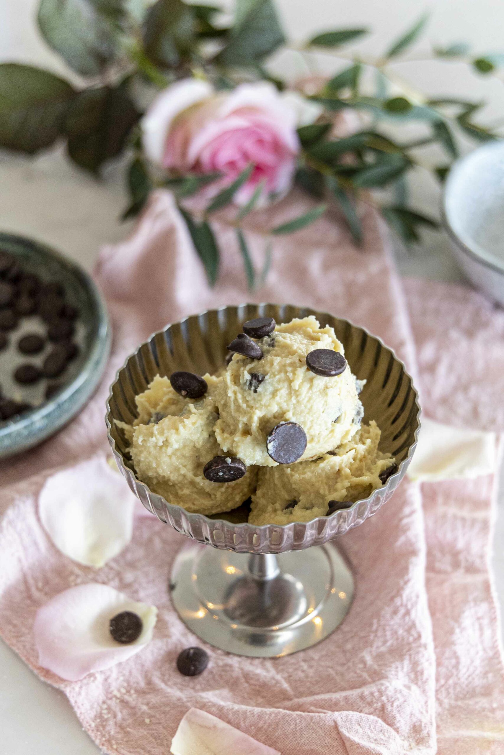 Próteinríkt Grískt jógúrt kökudeig