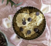 Próteinríkt Grískt jógúrt kökudeig