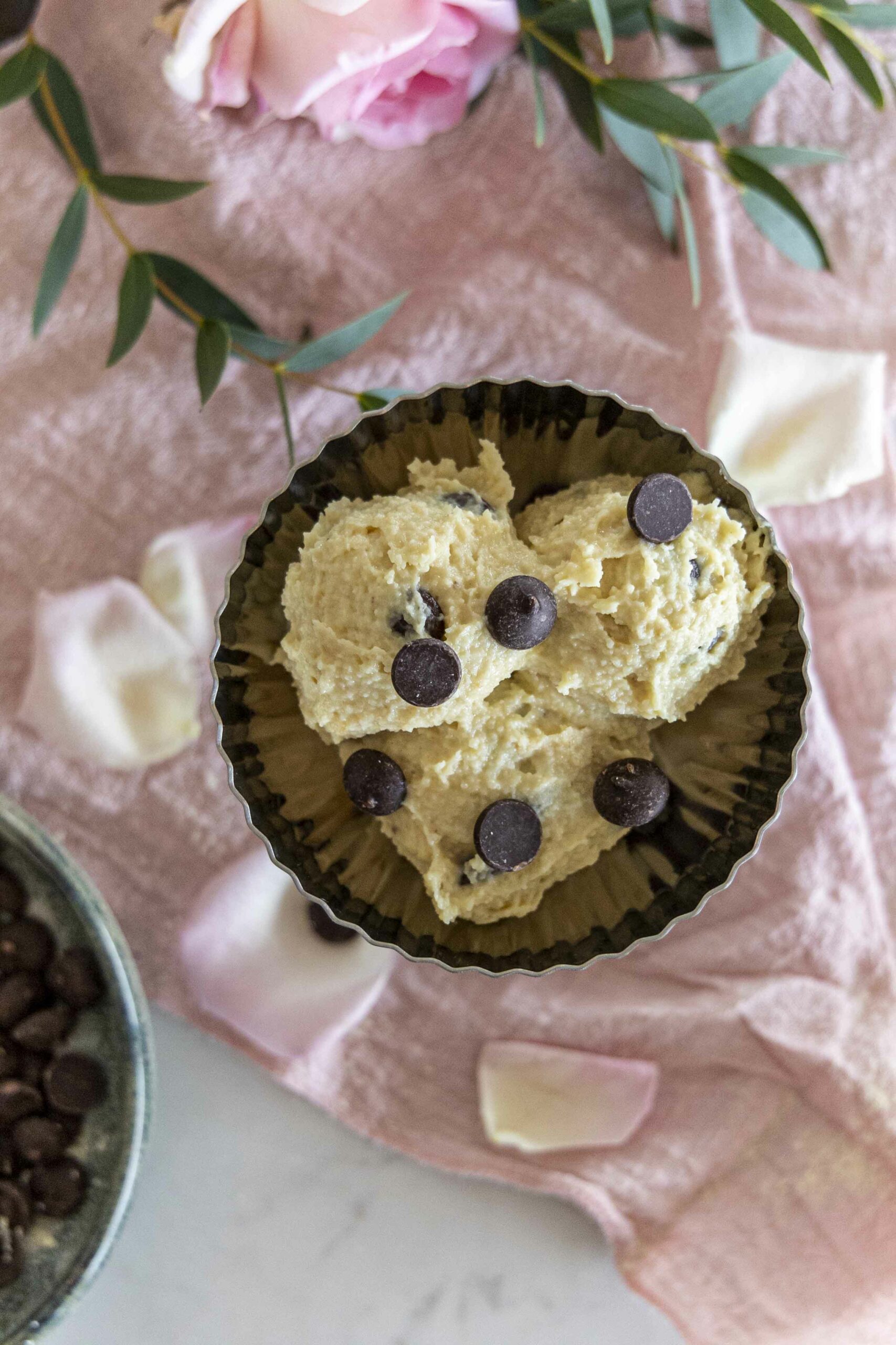 Próteinríkt Grískt jógúrt kökudeig