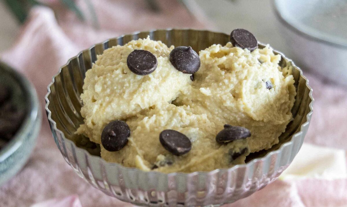 Próteinríkt Grískt jógúrt kökudeig