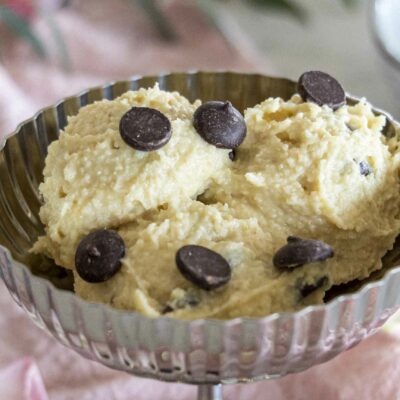 Próteinríkt Grískt jógúrt kökudeig