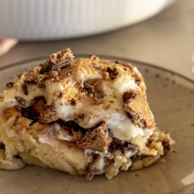 Súkkulaðisnúðar með krönsí kextoppi