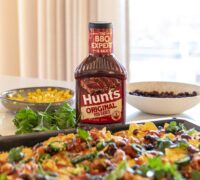 bbq kjúklinga super nachos