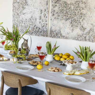 High tea boð með Van Strien