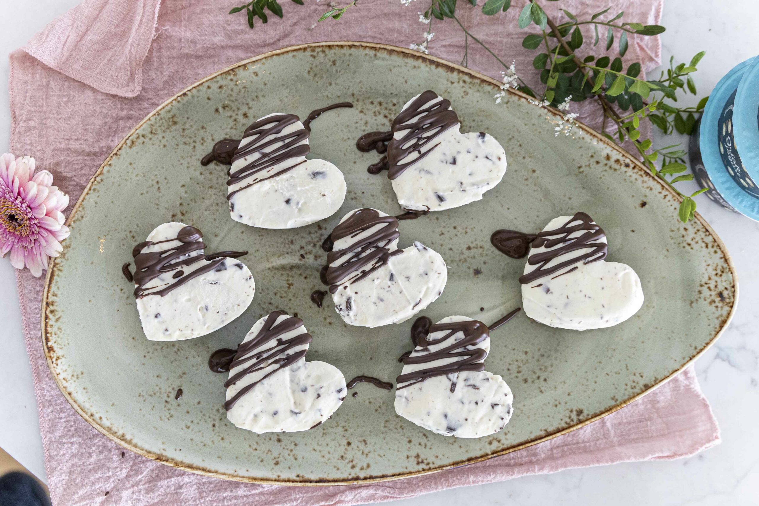 Hjatralaga Stracciatella ostakaka 