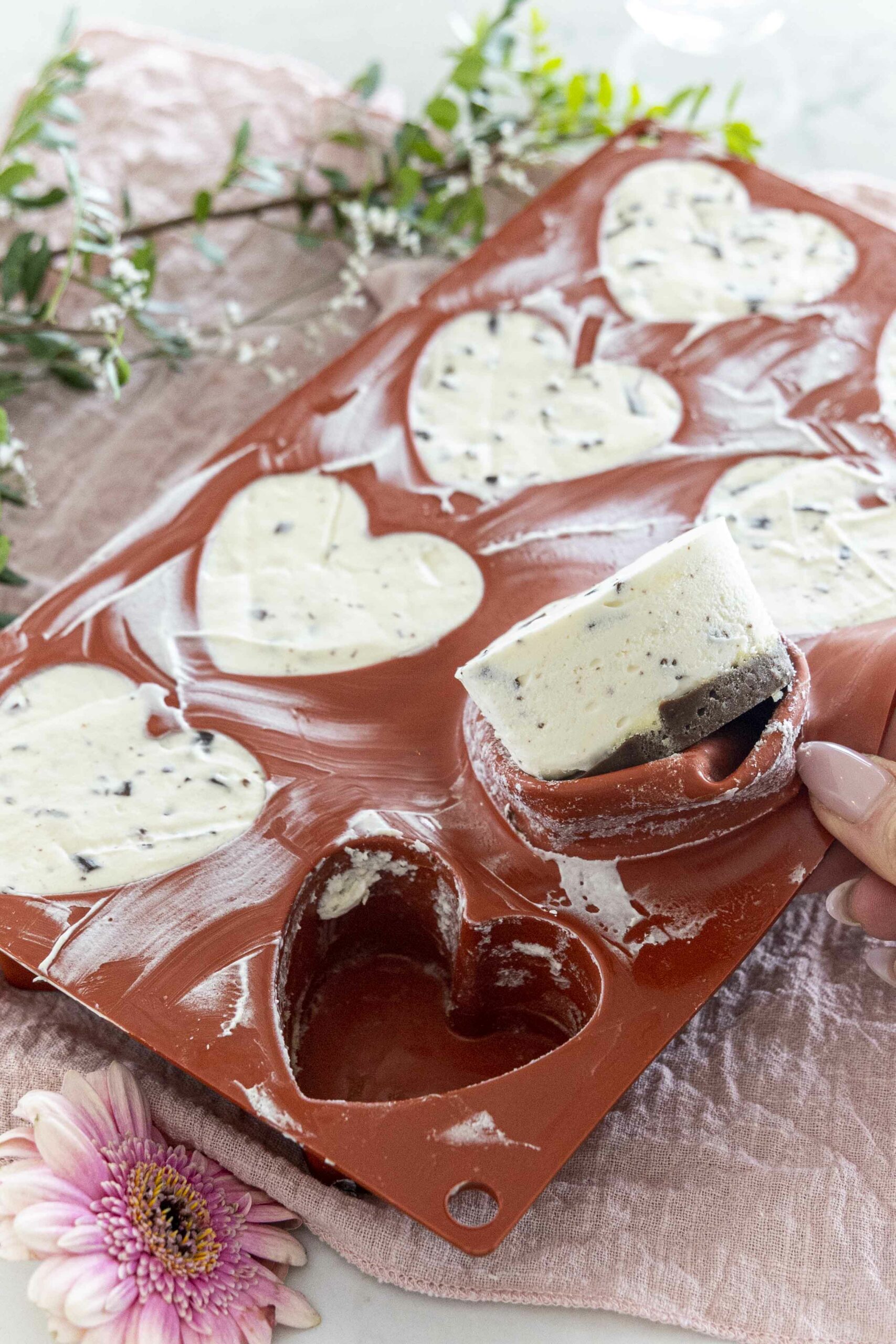 Hjatralaga Stracciatella ostakaka 