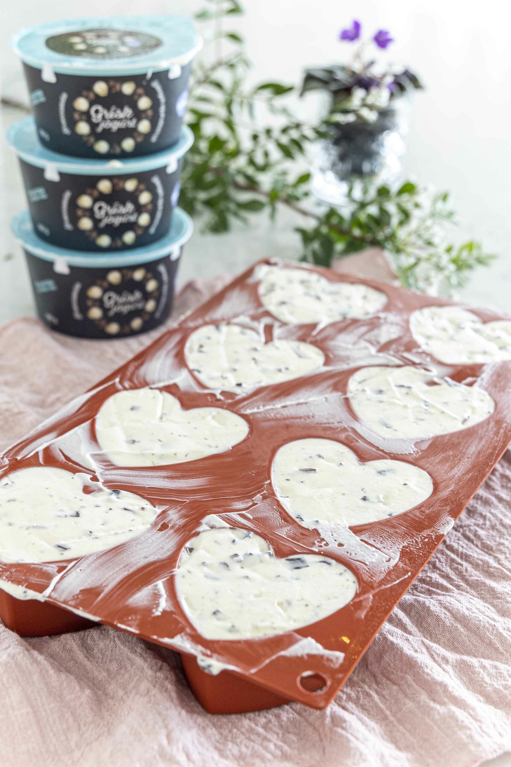 Hjatralaga Stracciatella ostakaka 