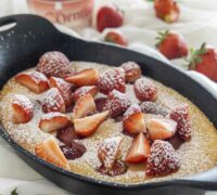 Jarðaberja skyrbaka