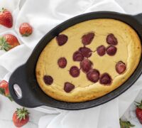 Jarðaberja skyrbaka