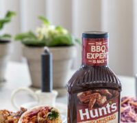 BBQ kjúklingavefjur með fersku hrásalati