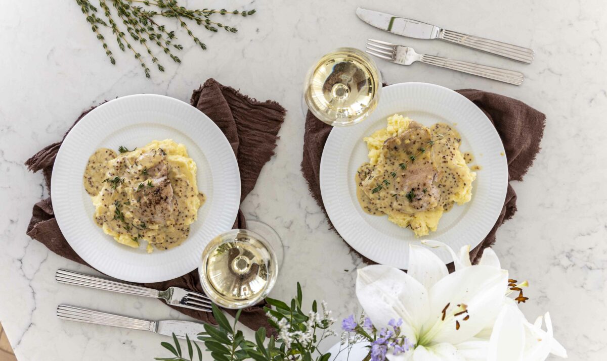 Franskur sinnepskjúklingur