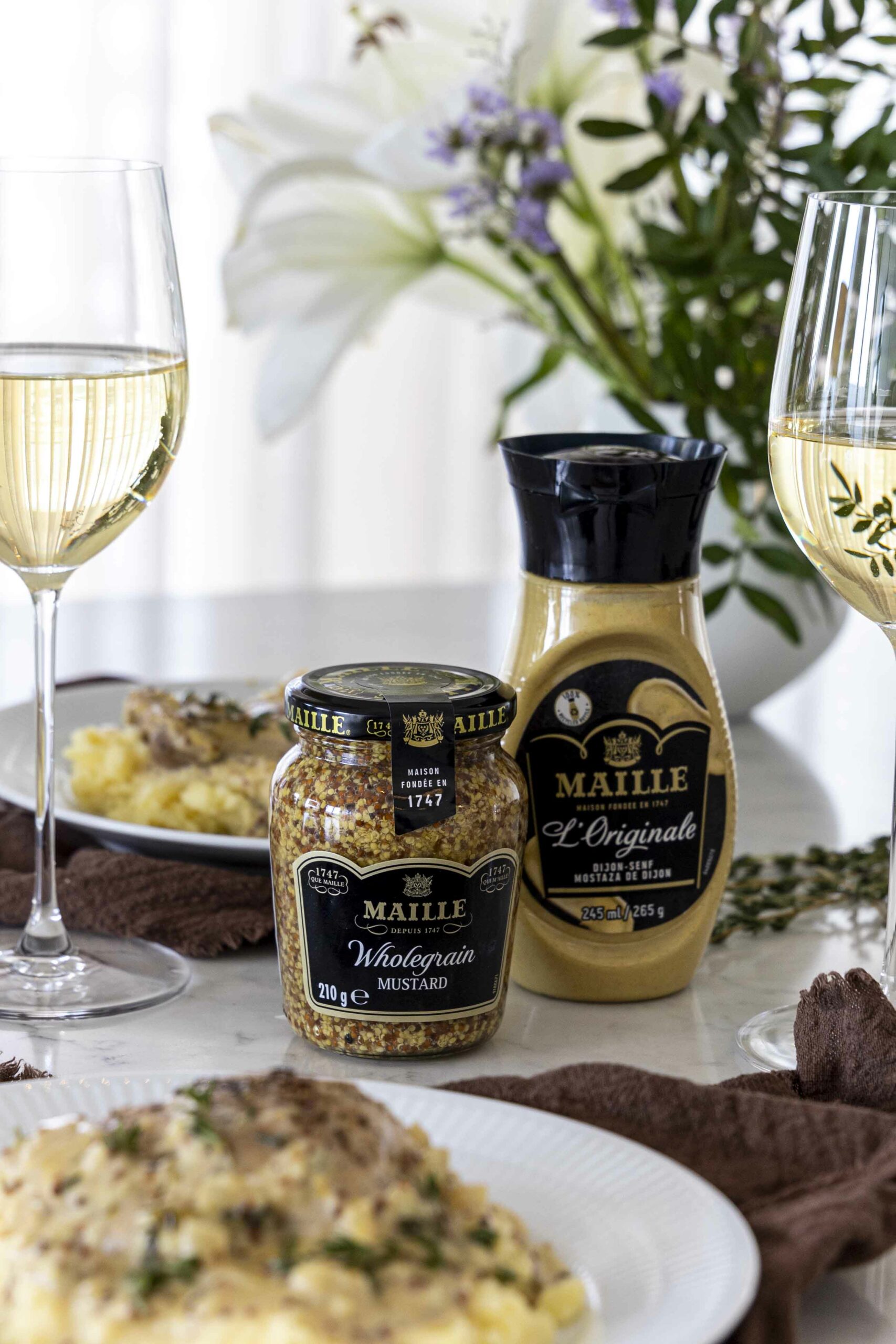 Franskur sinnepskjúklingur