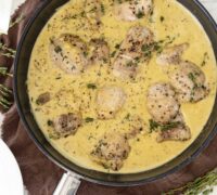 Franskur sinnepskjúklingur