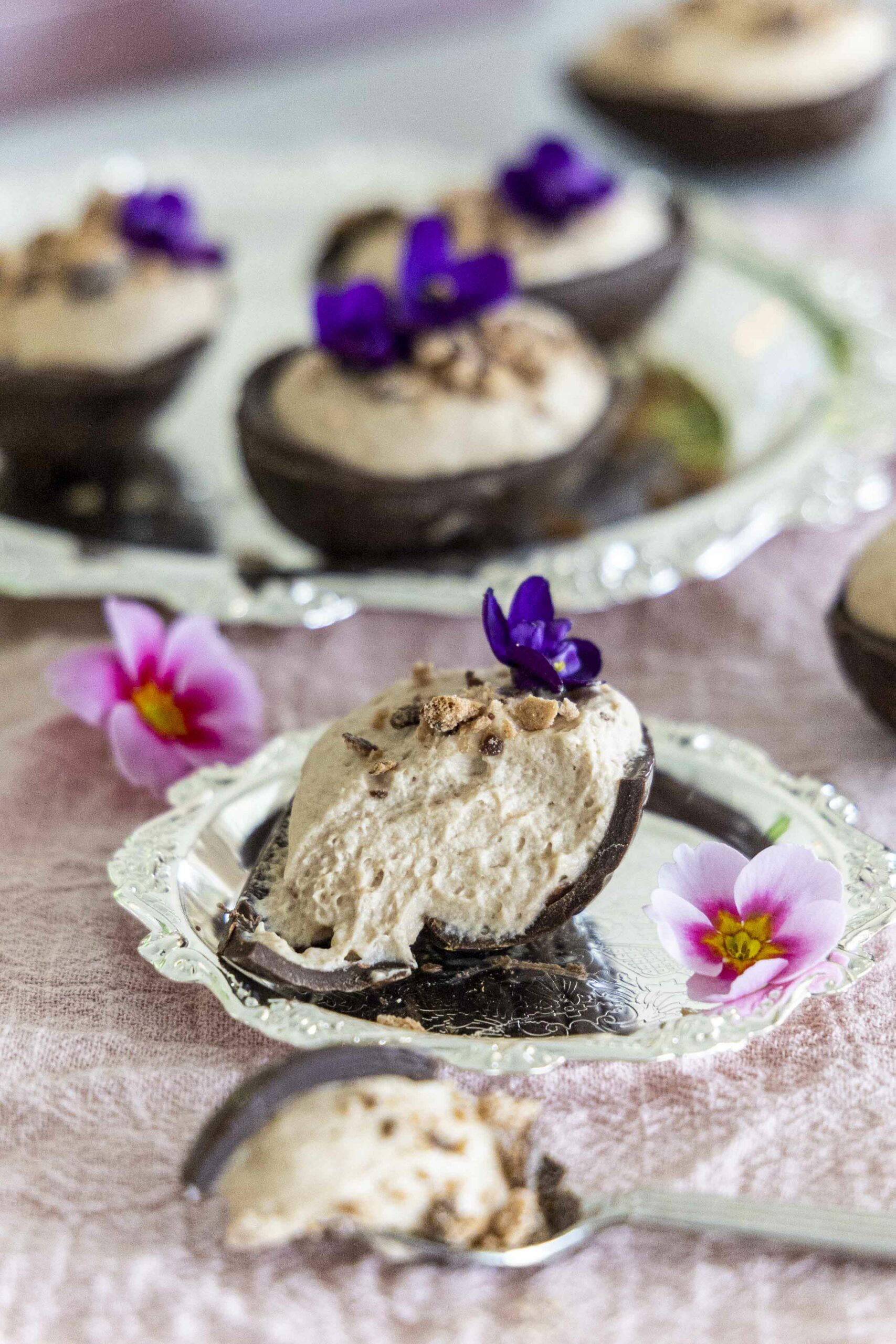 Páskaeggja súkkulaði ostakaka