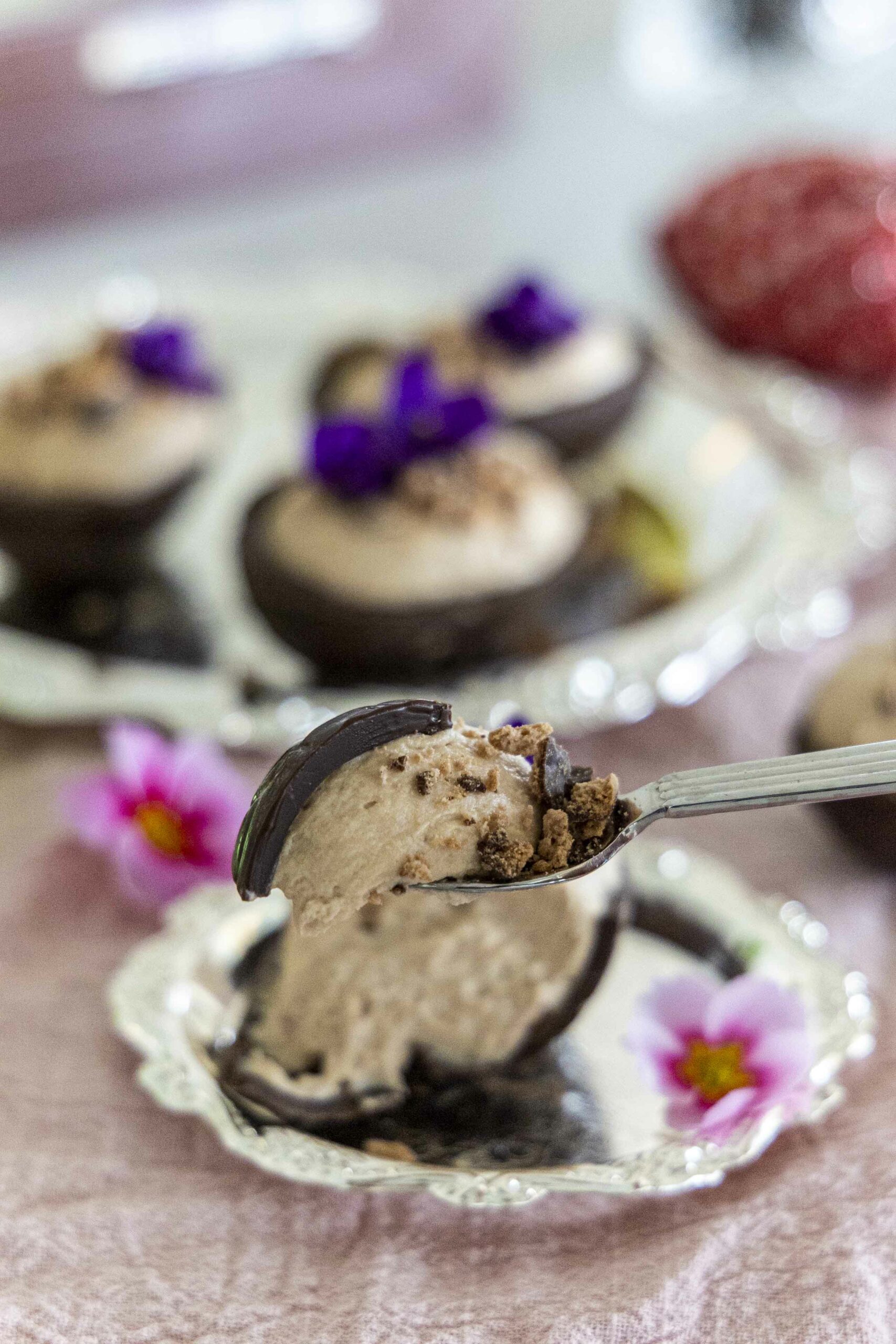 Páskaeggja súkkulaði ostakaka