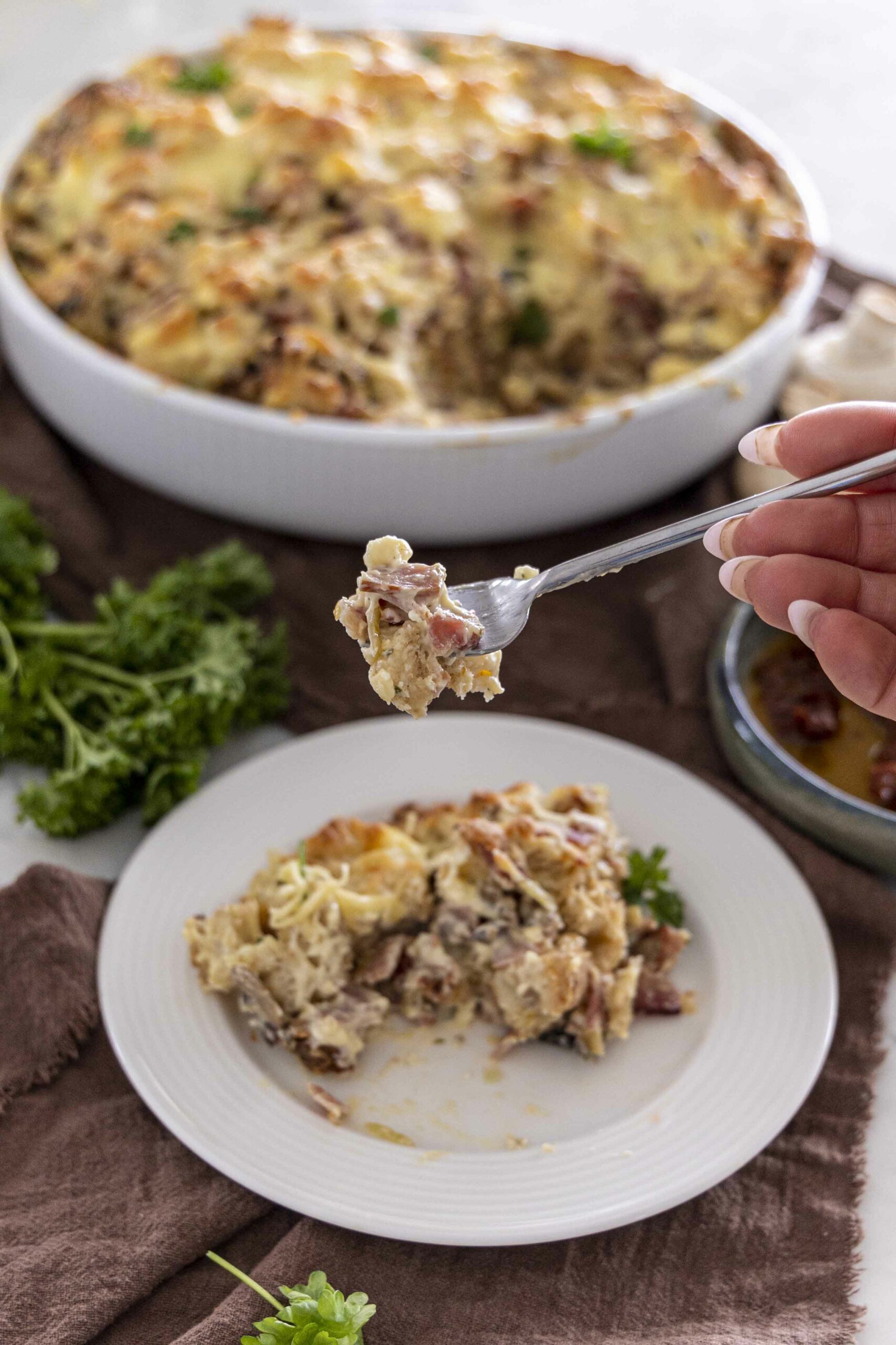 Beikonskinku brauðréttur