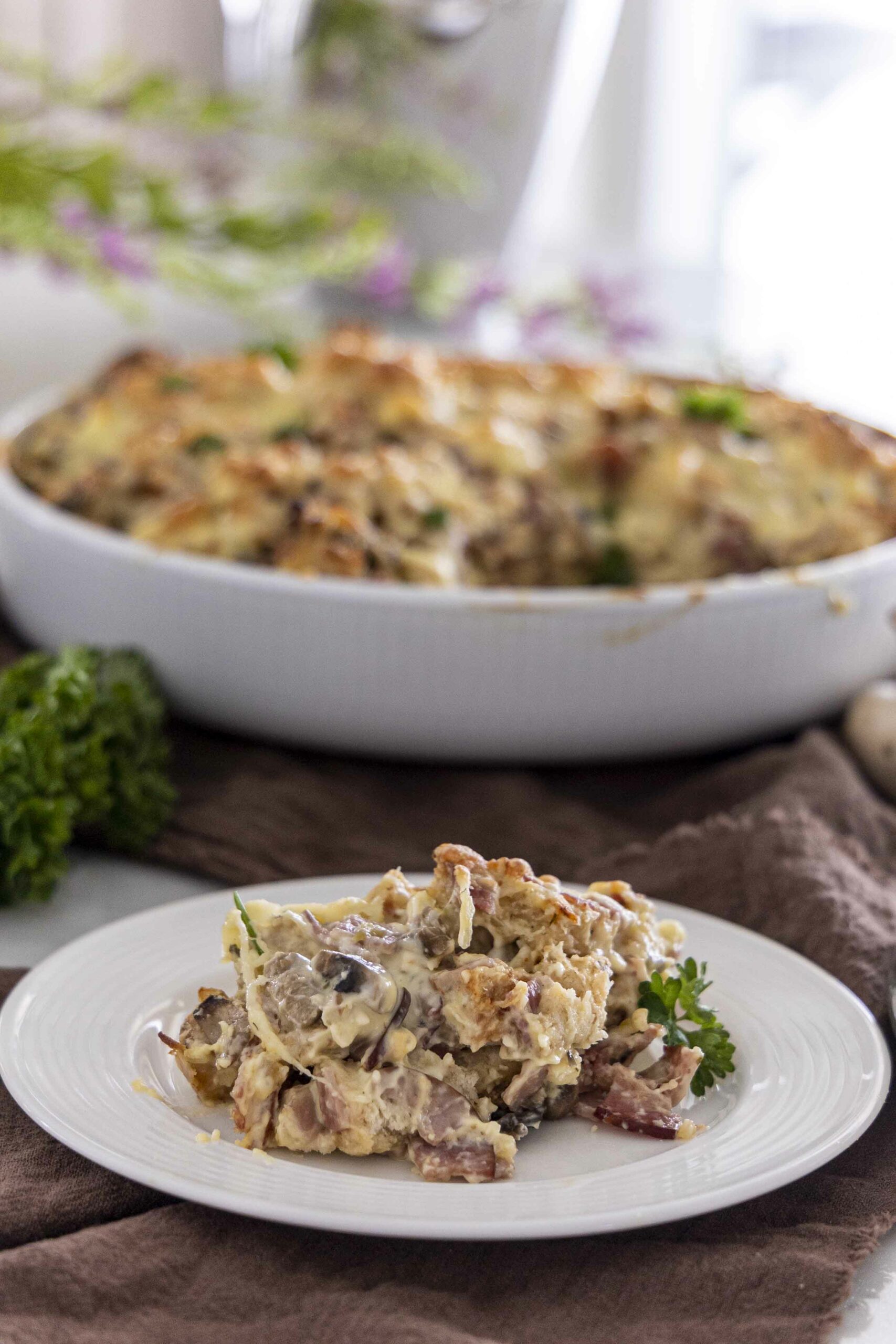 Beikonskinku brauðréttur