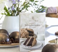 Ómótstæðileg súkkulaðibomba með karamellusúkkulaðimús