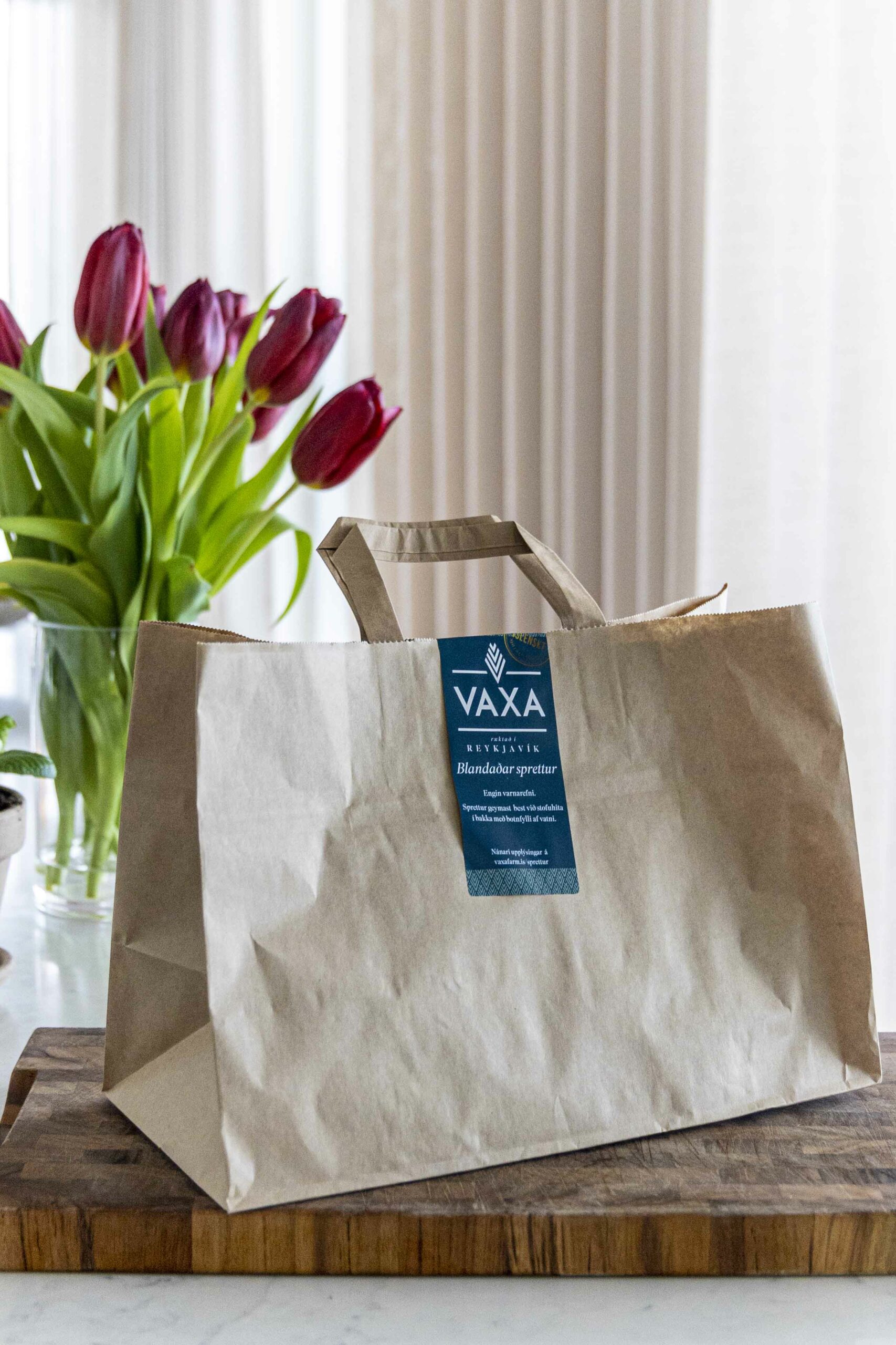 Sprettubrauð - prótein og trefjaríkt ristabrauð með túnfisk, kotasælu og sprettum