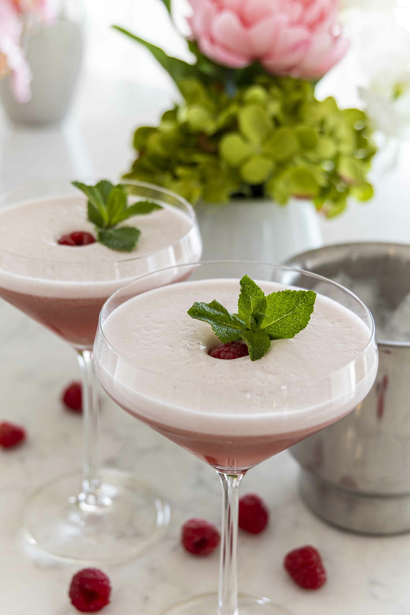 Hindberja sour kokteill