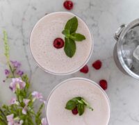 Hindberja sour kokteill