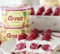 Hindberja tiramisu