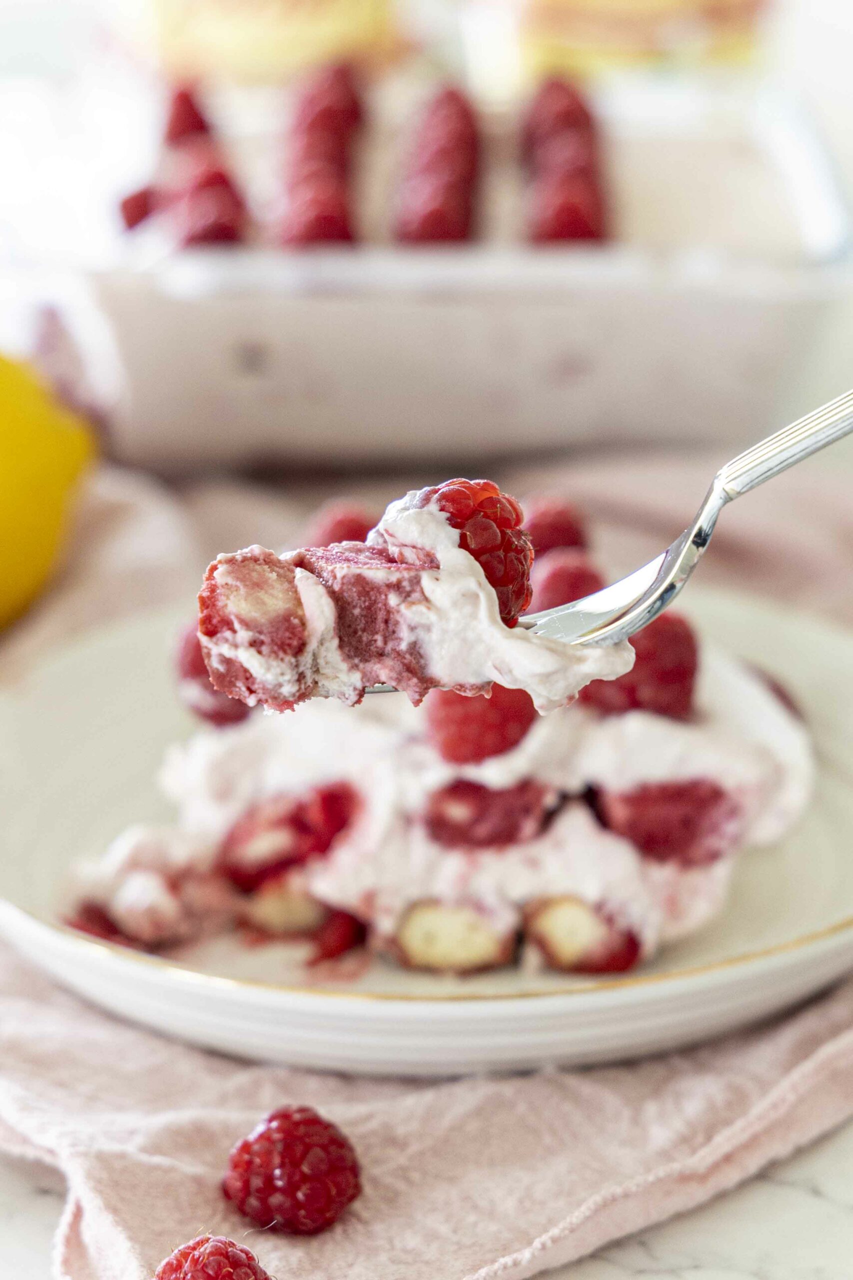Hindberja tiramisu