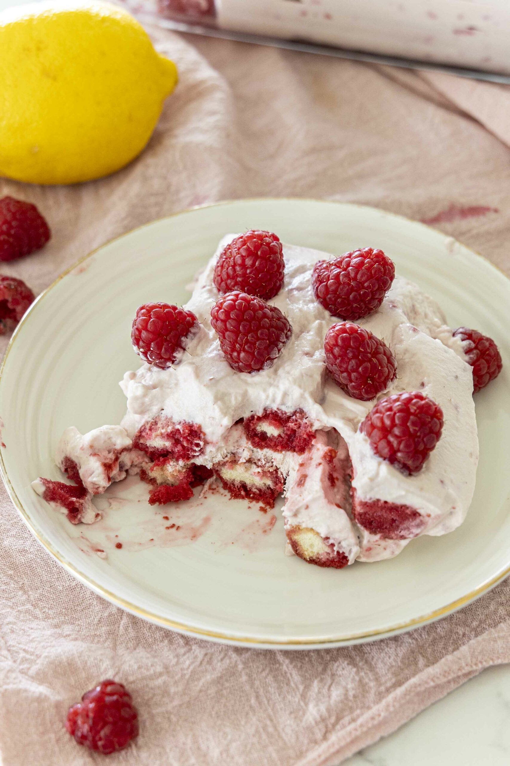 Hindberja tiramisu