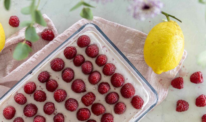 Hindberja tiramisu