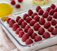 Hindberja tiramisu