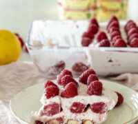 Hindberja tiramisu