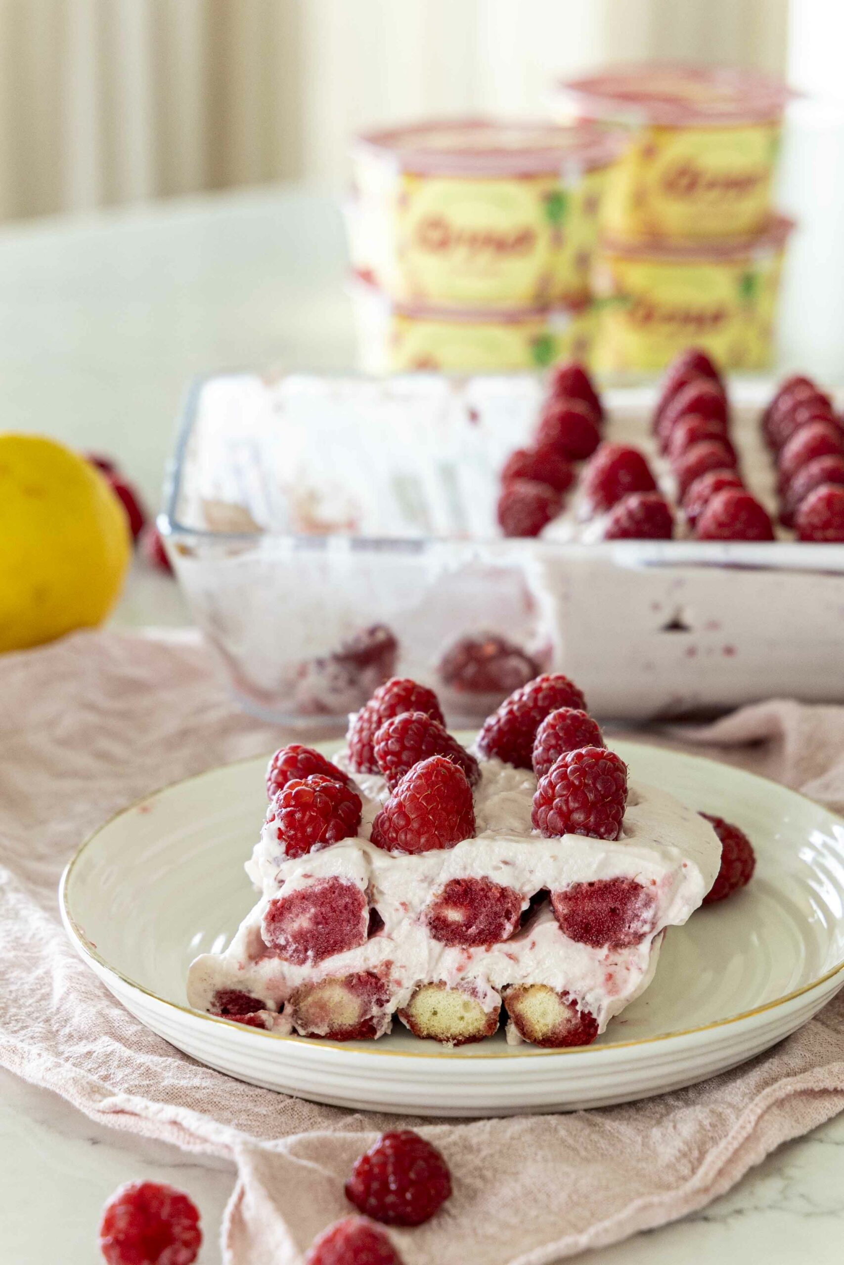 Hindberja tiramisu