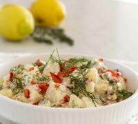 Hunangssinneps Kartöflusalat