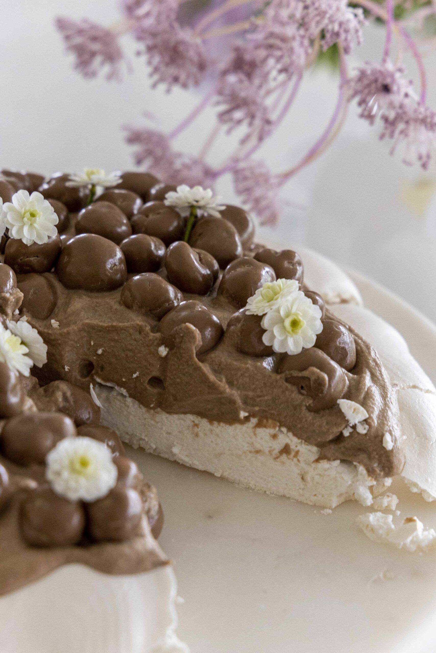 Súkkulaði pavlova með Bíókroppi