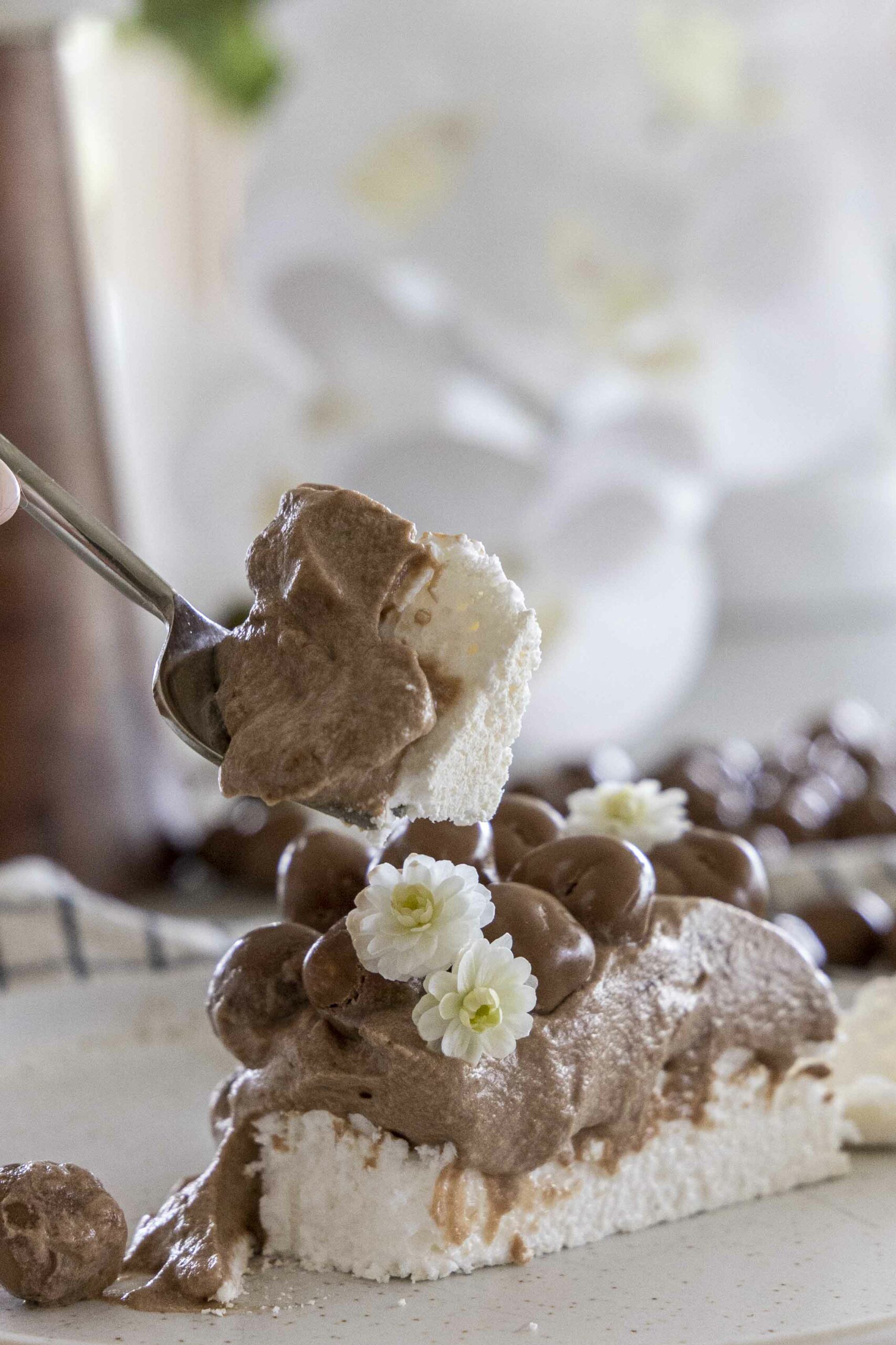 Súkkulaði pavlova með Bíókroppi
