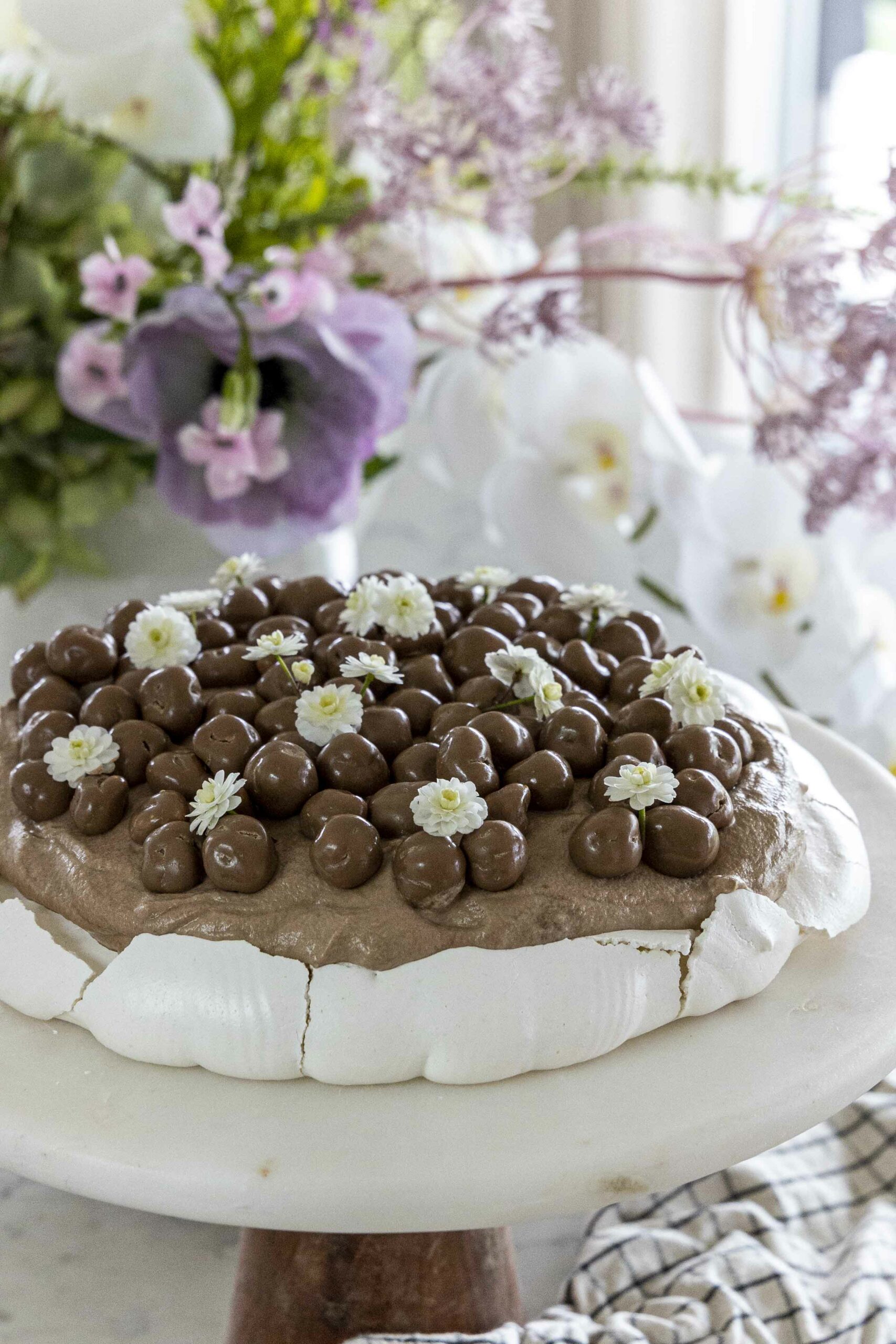 Súkkulaði pavlova með Bíókroppi