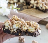 Ómótstæðileg Popp brownie
