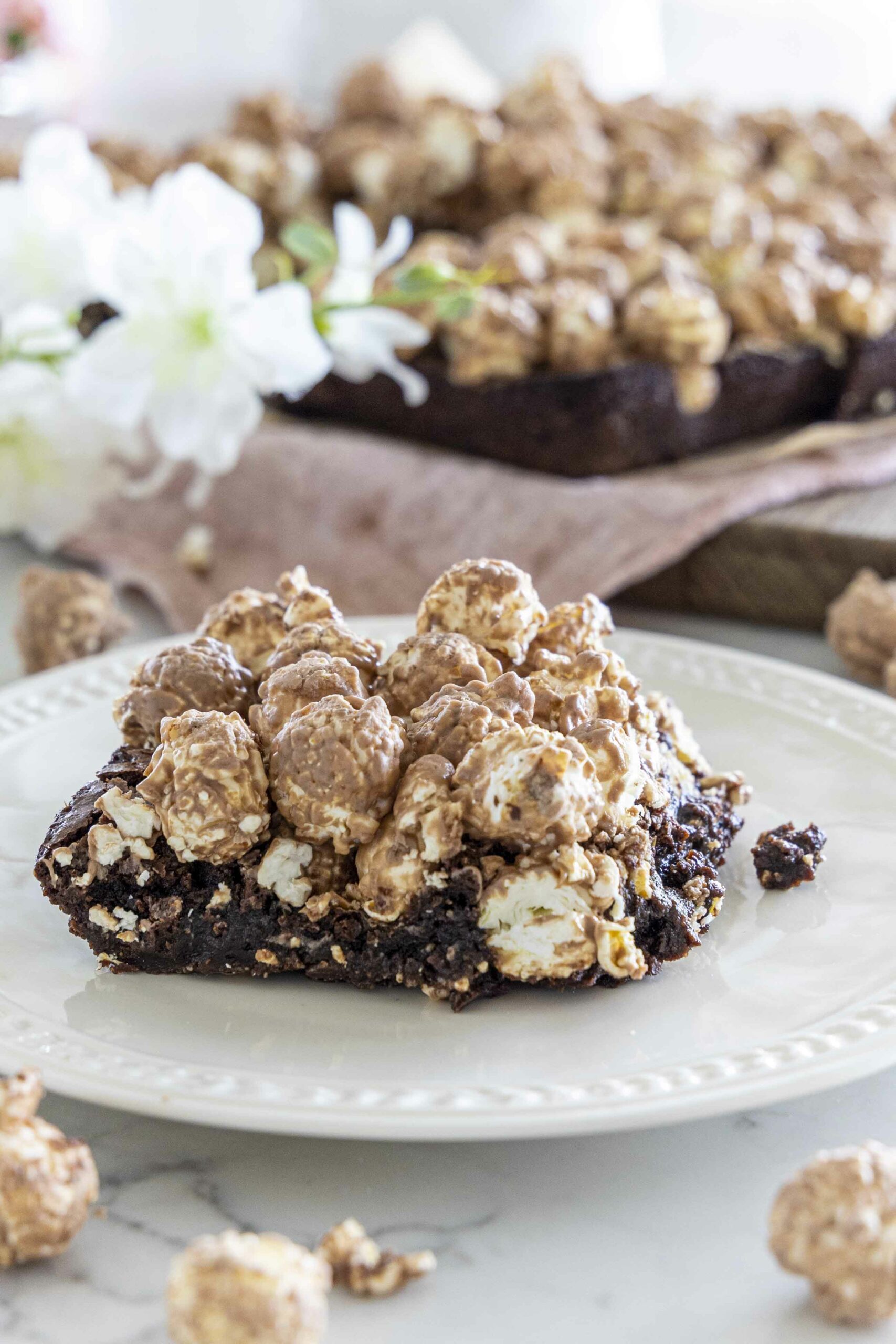 Ómótstæðileg Popp brownie