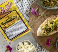 Pizzadog - chili-ostapylsa í pizzadeigi