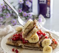 Próteinríkt súkkulaði french toast