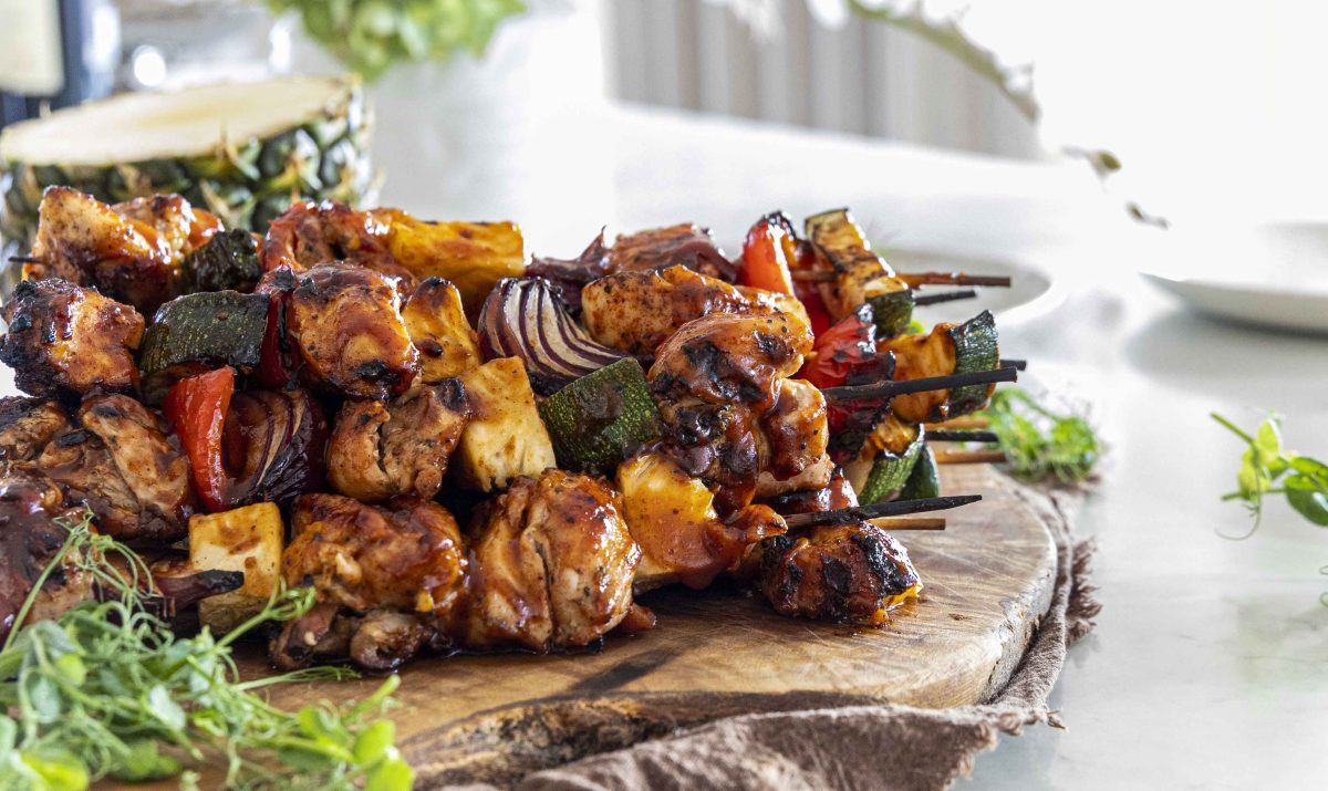 BBQ kjúklinga grillspjót