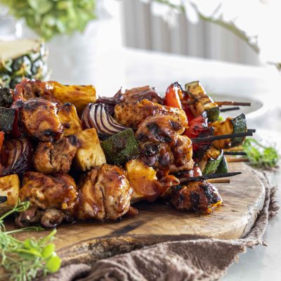 BBQ kjúklinga grillspjót