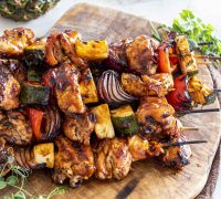 BBQ kjúklinga grillspjót