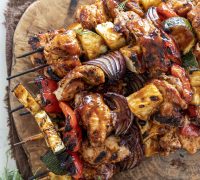 BBQ kjúklinga grillspjót