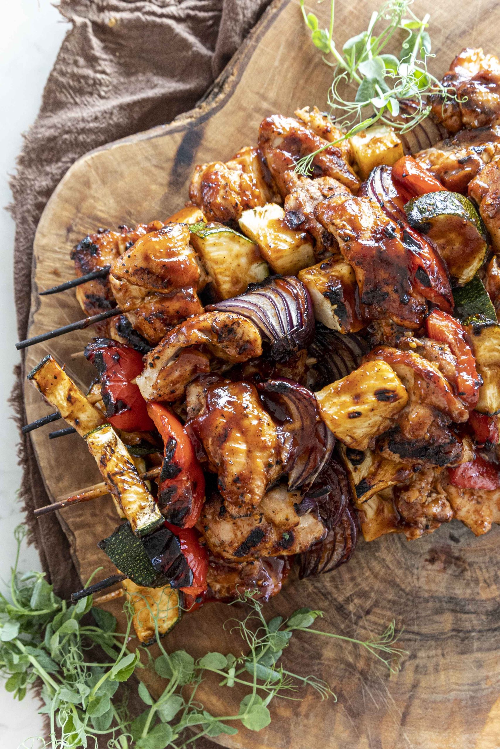 BBQ kjúklinga grillspjót