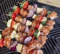 BBQ kjúklinga grillspjót