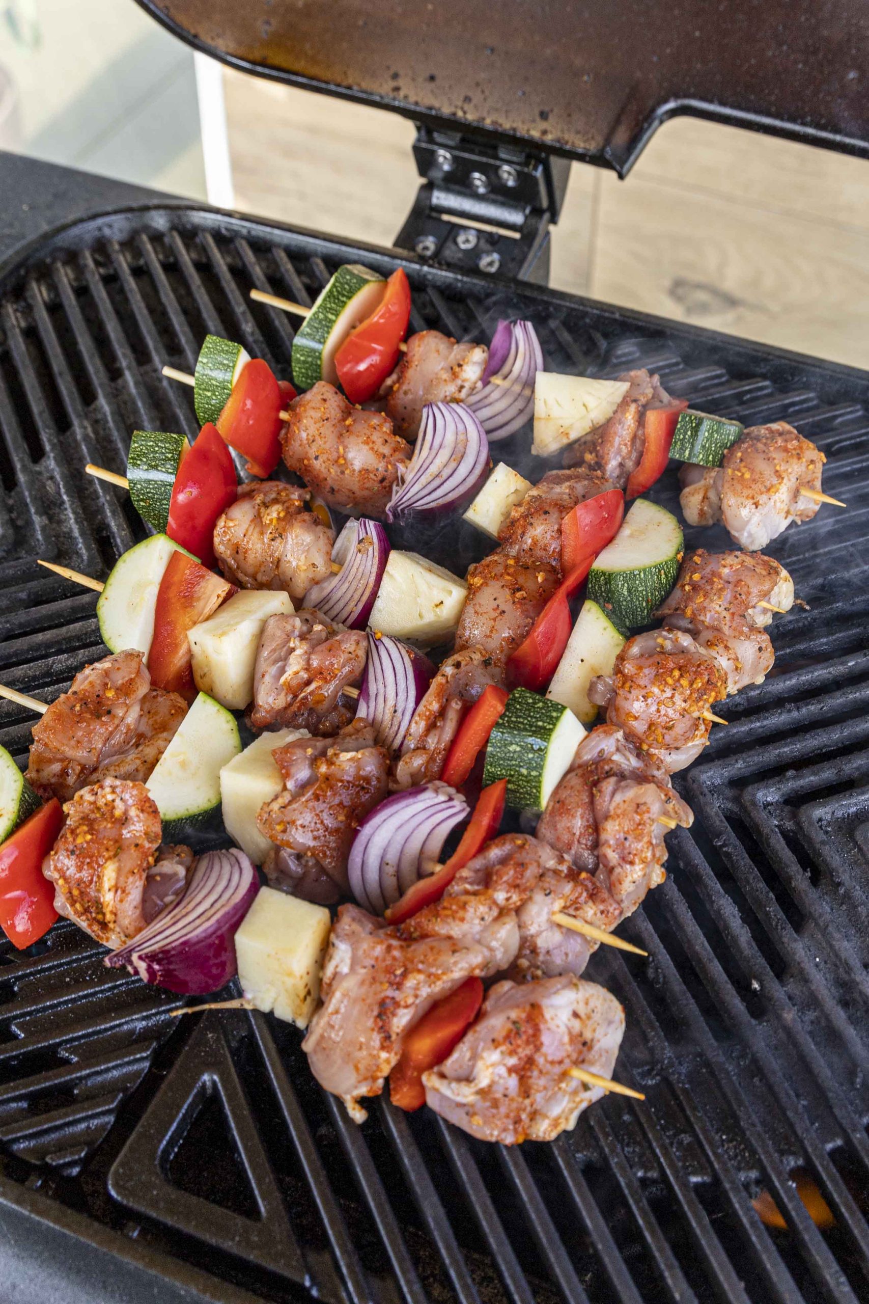 BBQ kjúklinga grillspjót
