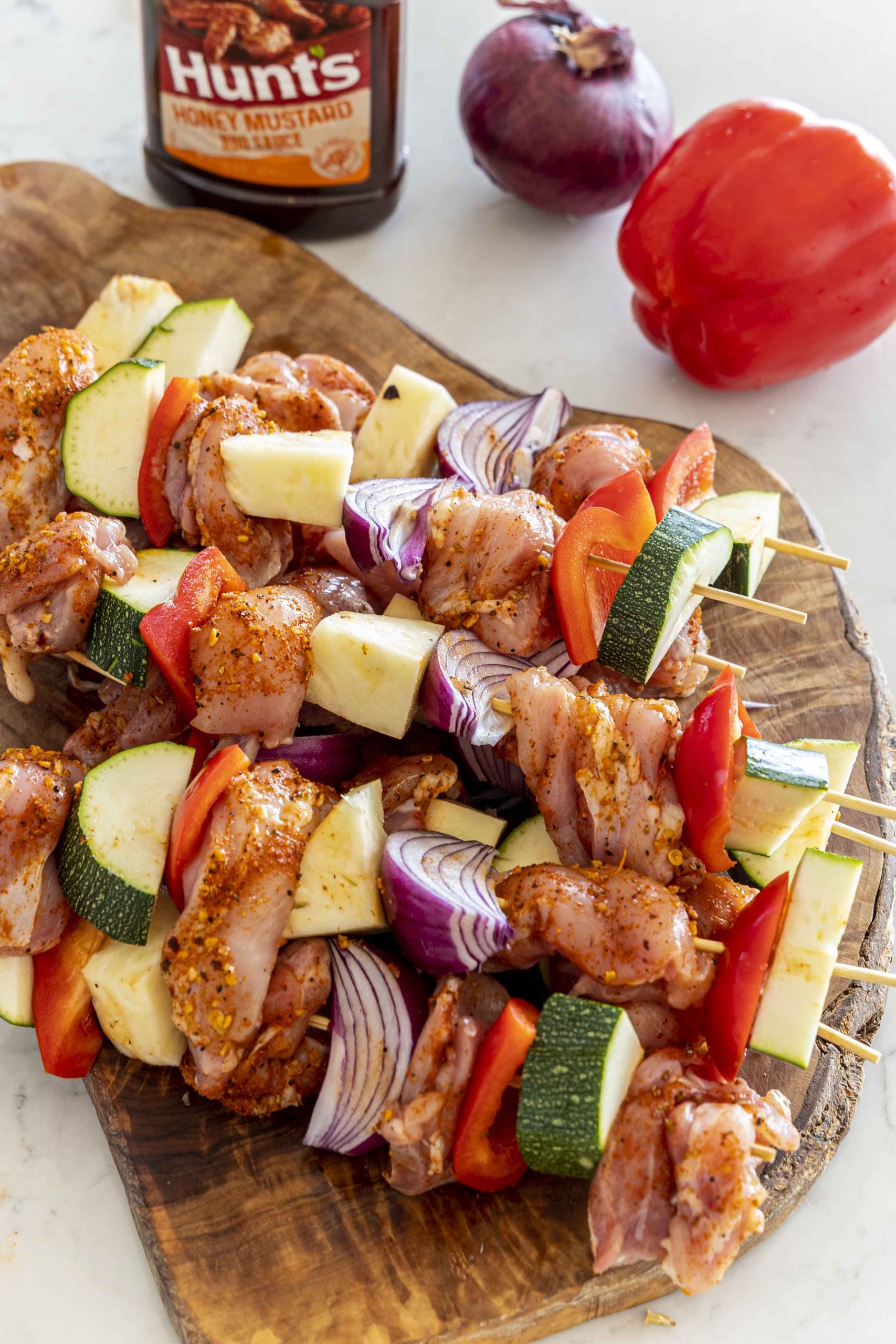 BBQ kjúklinga grillspjót