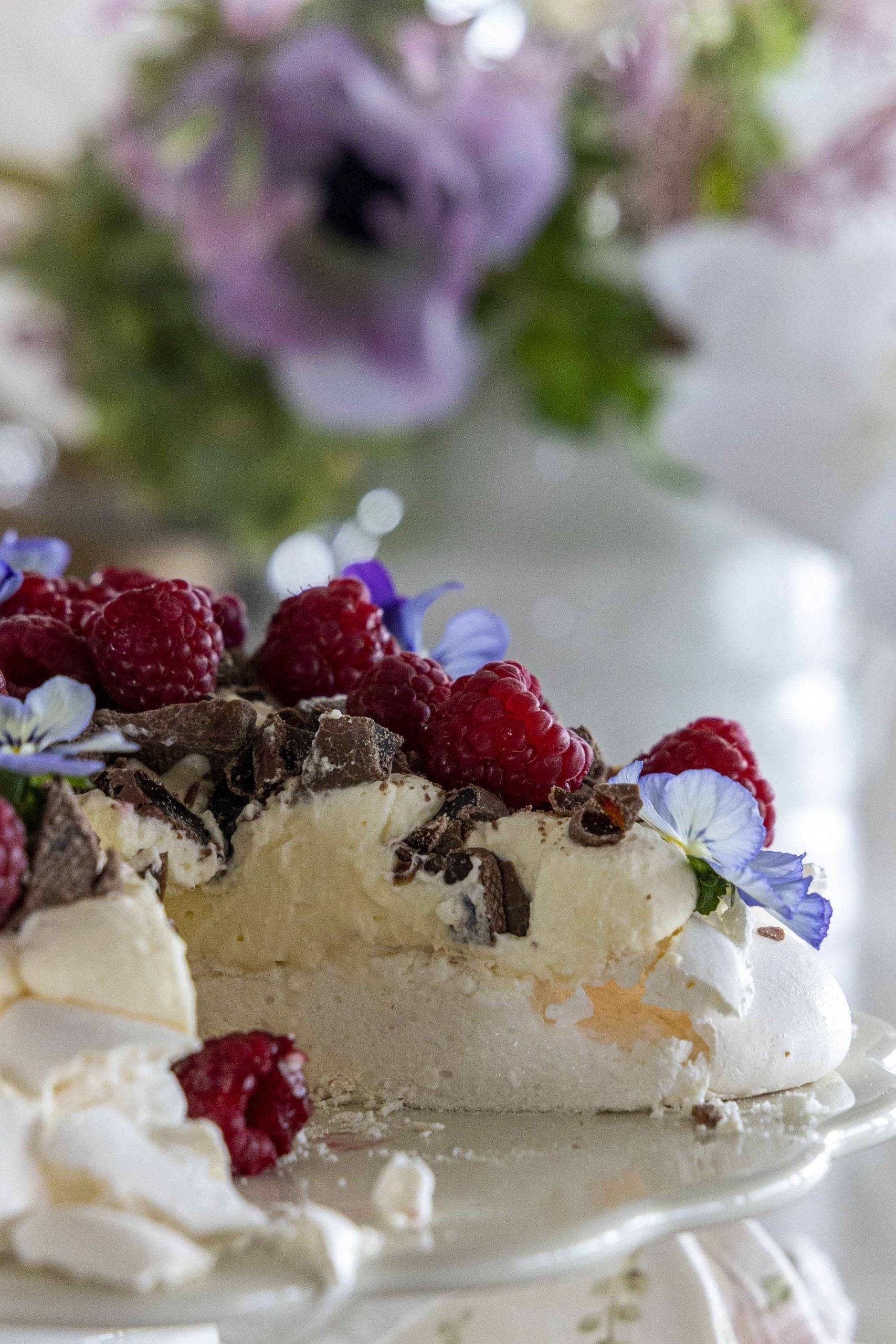 Hjúplakkrís pavlova